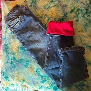 Lands End Lined Jeans